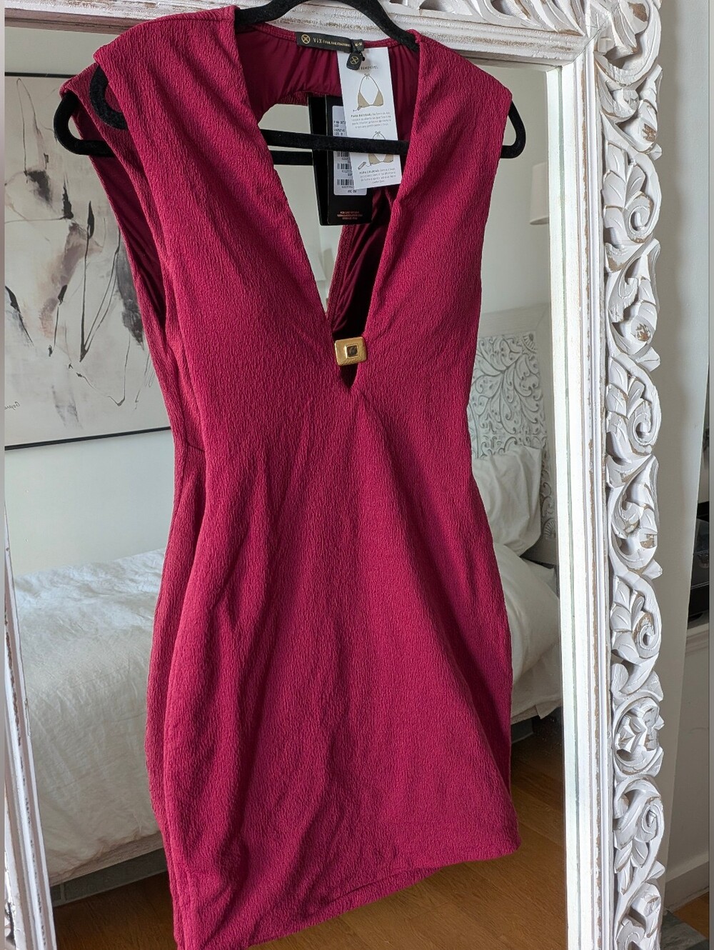 Vix Firenze Pina Mini Dress - M - Picture 3 of 10
